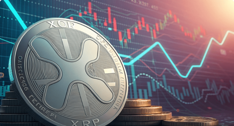 XRP 的实际市值在 30 天内上涨了 42，超过了 Solana，反映了新的资本流入。