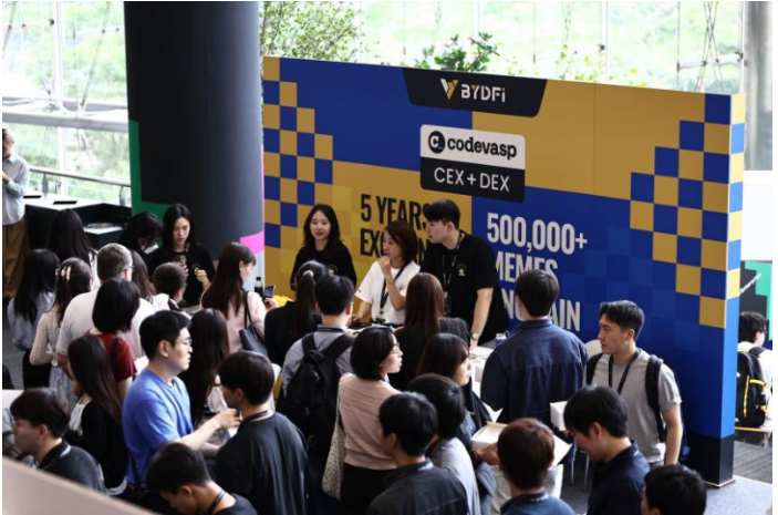 BYDFi加入首尔元周2025，推进Web3愿景和韩国战略。